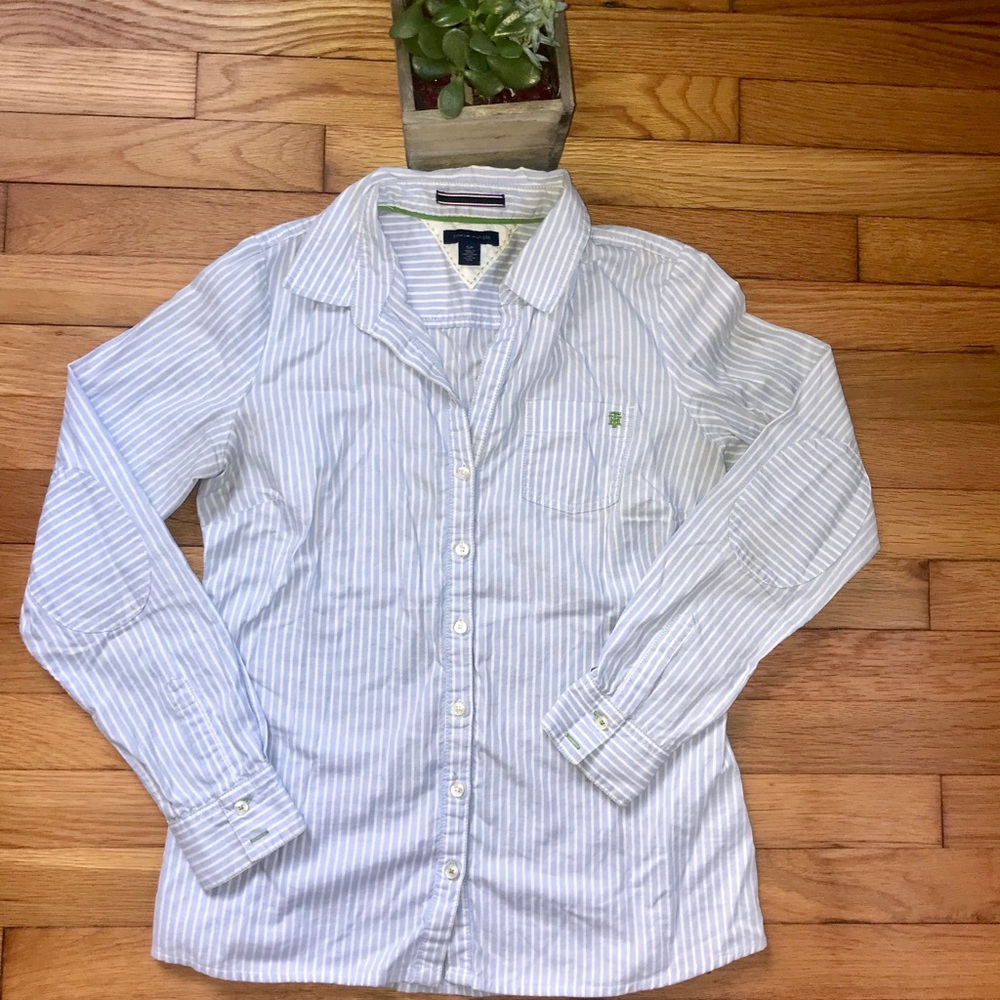 Tommy Hilfiger Button Up with Elbow Patches
